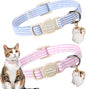 Unique style paws 2 Pack Spring Summer Kitten Collar Breakaway by Uniquestylepaws