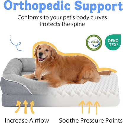 Orthopedic Removable Large Dog Bed -XL Large Dog Bed - Image 2