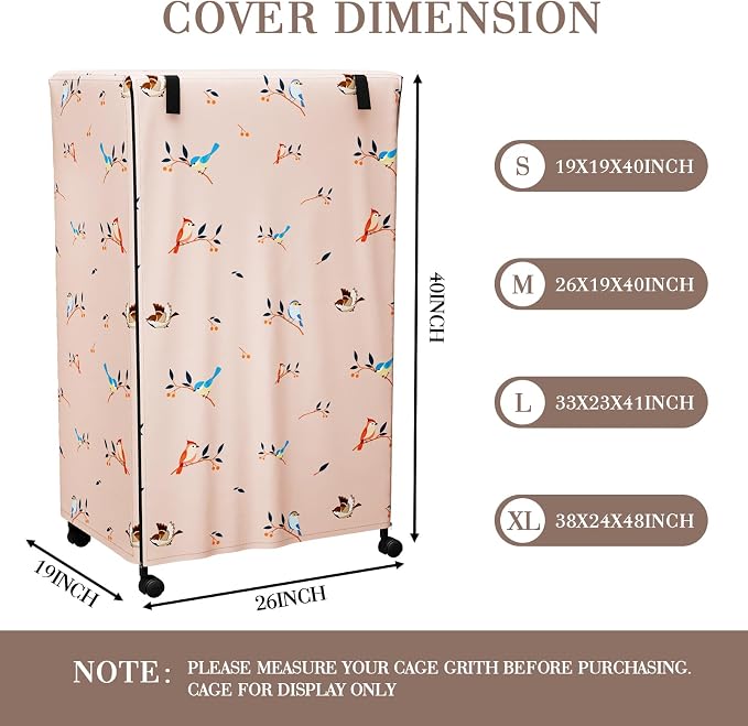 Tchvt Nighttime Bird Cage Covers - Image 3