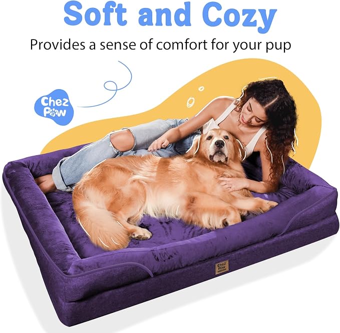 Orthopedic Dog Bed -XL Large Dog Beds - Image 6