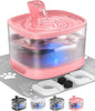 Veken Cat Water Fountain with Detachable Tank, 84oz/2.5L Automatic Pet Drinking by Veken