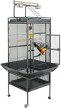 ZENY 61-inch Playtop Parrot Bird Cages, Wrought Iron Large Birdcage by ZENY