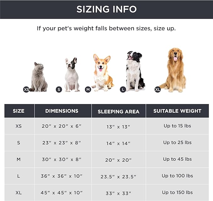 Bedsure Calming Dog Bed for Medium Dogs - Image 4