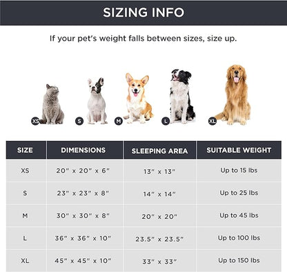 Bedsure Calming Dog Bed for Medium Dogs - Image 4