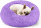 Dogs Bed for Small Dogs, Anti-Anxiety Washable Round Bed by Hoewina