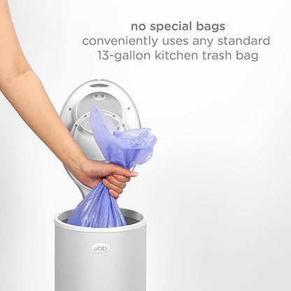 Ubbi Stainless Steel Diaper Pail, Odor Locking, No Special Bag Required - Image 5
