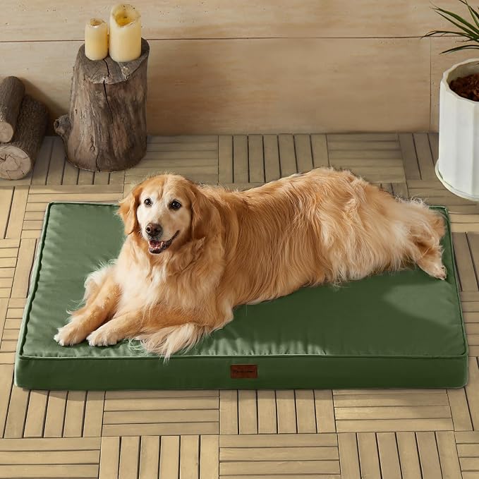 BFPETHOME Outdoor Dog Bed for Large Dogs, Waterproof, Orthopedic by BFPETHOME