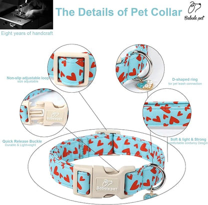 Valentines Dog Collar for Large Dogs - Image 4