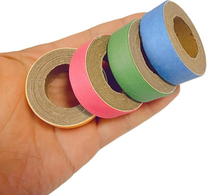 24Pcs Fatty Bagels Bird Toys for Parrots Durable Cardboard Chewing Shredding - Image 7