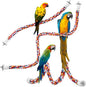 Bird Rope Perches, Parrot Toys 36 inches Rope Bungee Bird Toy by Unknown