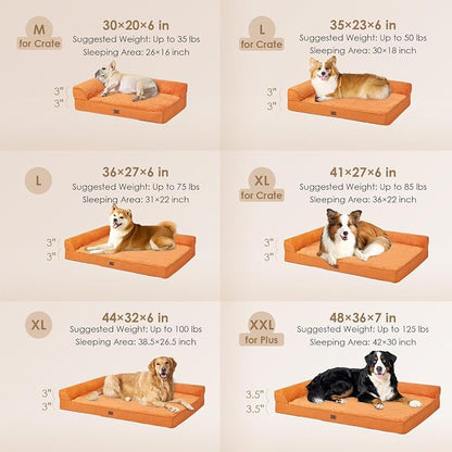 EHEYCIGA XXL Dog Bed Memory Foam, Orthopedic Giant Dog Bed Jumbo - Image 2