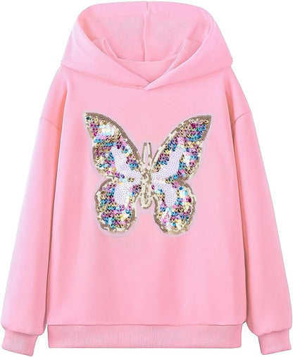 WELAKEN Sweatshirts for Girls Toddler & Kids II Little Girl's Pullover Tops by WELAKEN