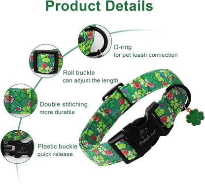 St Patricks Day Dog Collar for Small Dogs - Image 2