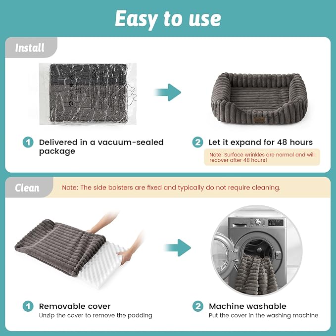 Orthopedic Dog Bed for Small Dogs & Cats - Image 7