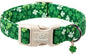 St. Patrick's Day Dog Collar for Large Dogs by Babolepet