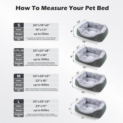 INVENHO Dog Bed Medium Size, Orthopedic Warming Soft Calming Sleeping Durable - Image 5
