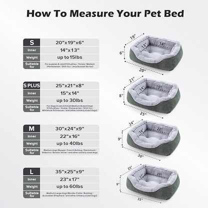 INVENHO Small Dog Bed Orthopedic Warming Soft Calming Sleeping Durable - Image 5