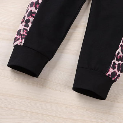 Toddler Baby Girls Clothes Long-sleeve Tie Dye Hoodie Sweatshirt Pants Hooded - Image 8