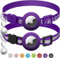2 Pack Airtag Cat Collar Breakaway by LAFAYIspecializesinpetcollars