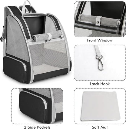 Cat Backpack Carrier, Pet Carrier Backpack - Image 2