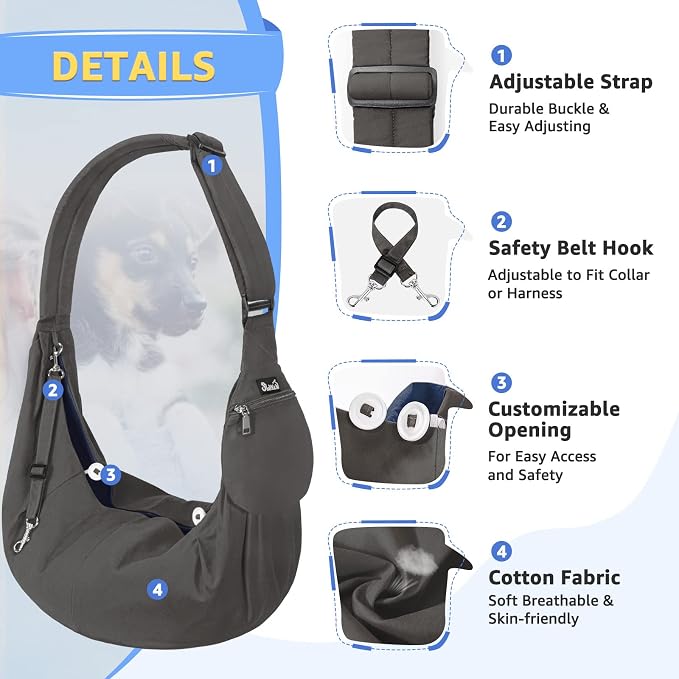 SlowTon Dog Carrier Sling - Image 2