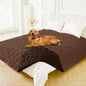 Smiry Waterproof Dog Bed Cover Blanket 82x82, Soft Reversible Pet Blanket by Smiry