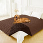 Smiry Waterproof Dog Bed Cover Blanket 82x102, Soft Reversible Pet Blanket by Smiry