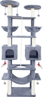 71in Multifunctional Multi-Level Cat Tree Tower by ROYPET