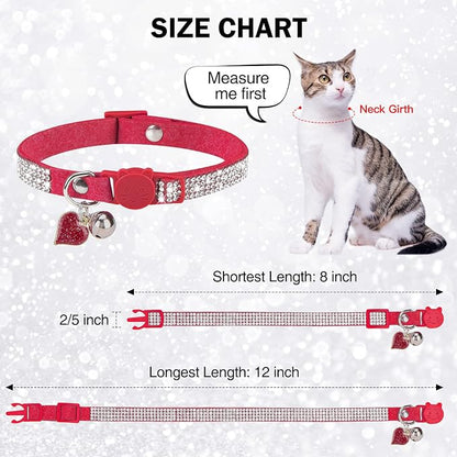 Rhinestone Cat Collar Breakaway - Image 4