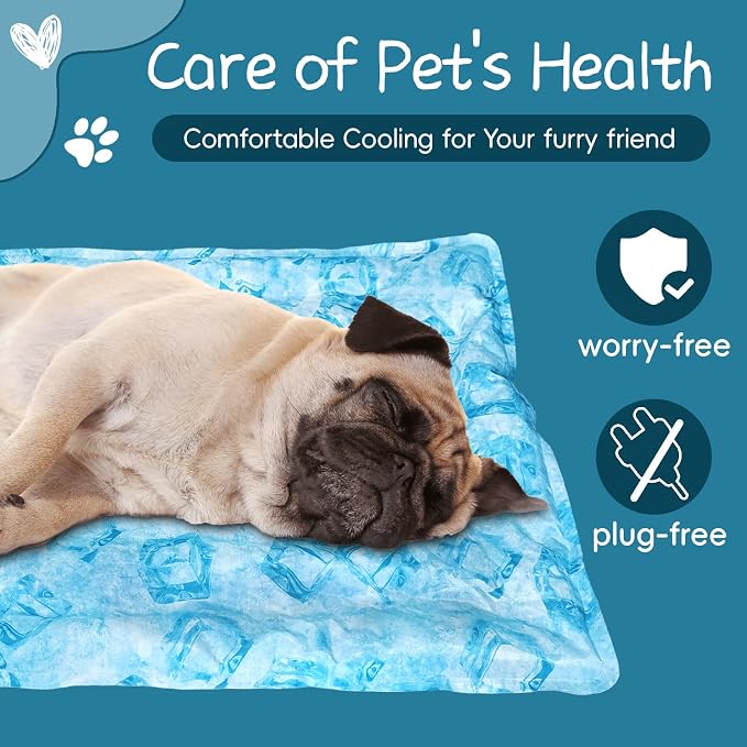 Cooling Pad for Large Dog, Instant Pet Cool Mat, Comfortable Cool Pet Mat for - Image 7