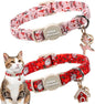 Unique style paws 2 Pack Christmas Kitten Collar Breakaway by Uniquestylepaws