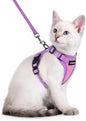 rabbitgoo Cat Harness and Leash Set, Escape Proof Soft Adjustable Vest Harnesses by rabbitgoo