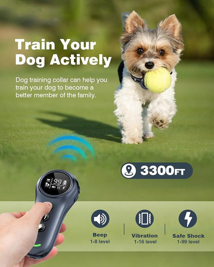 2-in-1 Dog Shock Collar & Dog Bark Collar - Image 4