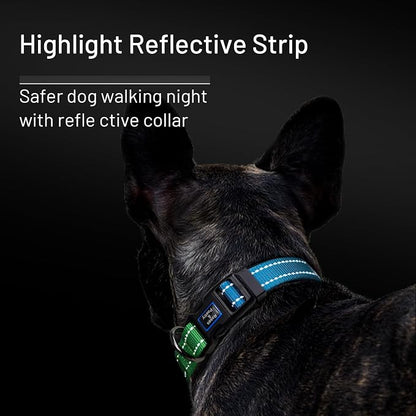 Roses&Poetry Large Dog Collar, Adjustable Reflective Durable Pet Collars - Image 6