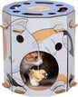 Furhaven Cardboard Hideout w/ Catnip by FurHaven