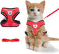 shudyear Summer cat Chest Harness and Leash, Anti-Escape Adjustable Soft mesh by Shudyear
