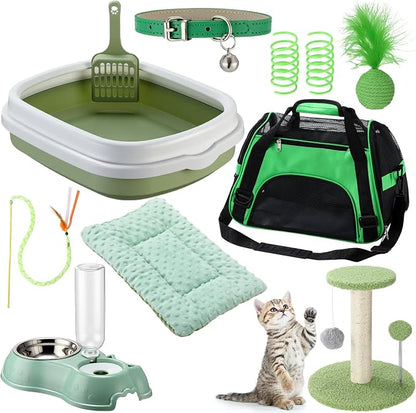 Eccliy Kitten Starter Kit, Pet Toy, Folding Carrier, Climbing Frame, Automatic by Eccliy