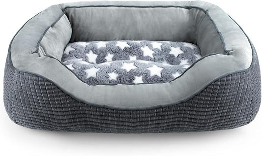 SIWA MARY Dog Beds for Small Medium Large Dogs & Cats. Washable Pet Bed by SIWAMARY