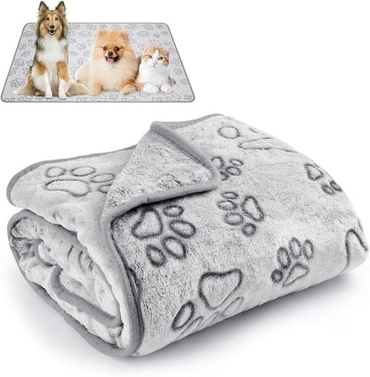 Dog Blankets for Small, Medium Dogs, Puppy Blanket Washable, Dogs Essentials by Unknown