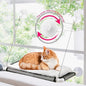 Cat Window Perch, Cat Hammock Window Seat w/Free Fleece Blanket 2025 Latest by SupplierforCats
