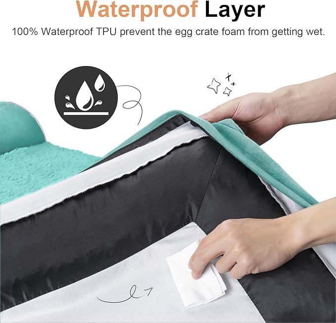 Large Dog Bed Orthopedic Washable: Beds Bolster XL Bed Big XLarge Dogs Egg - Image 4