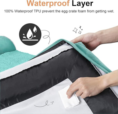 Large Dog Bed Orthopedic Washable: Beds Bolster XL Bed Medium Large Dogs Egg - Image 4