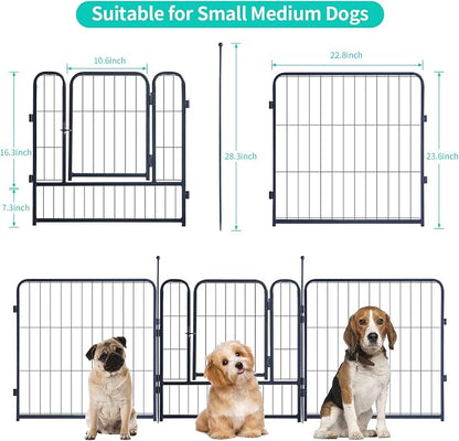 Dog Playpen, Portable Outdoor Dog Fence, Dog Playpen - Image 3