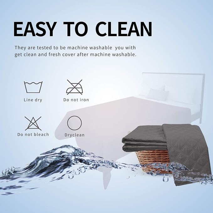 Easy-Going 100% Waterproof Dog Bed Cover, Non-Slip Pet Blanket - Image 6