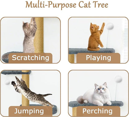 Wall Mounted Cat Wall Shelves and Climbing Tree - Image 7