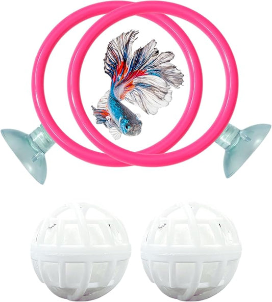 Betta Ring Enrichment Toys by HomedyCrafts