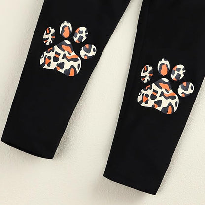 Toddler Baby Girls Clothes Long-sleeve Tie Dye Hoodie Sweatshirt Pants Hooded - Image 6