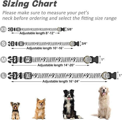 Reflective Dog Collar for Extra Small Dogs Cats, Cute Boho Adjustable - Image 7