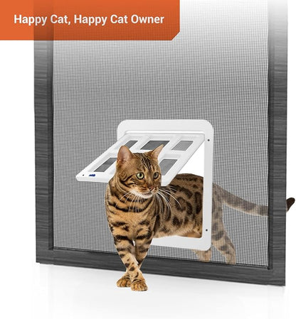 NAMSAN Cat Screen Door, Flap Opening 8.3 x 10.3 inches, Doggie Door - Image 7