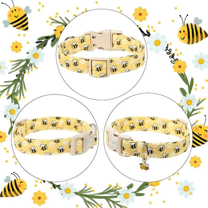 Bee & Daisy Dog Collar for Medium Dogs - Image 7